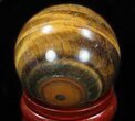 Top Quality Polished Tiger's Eye Sphere #33640-2